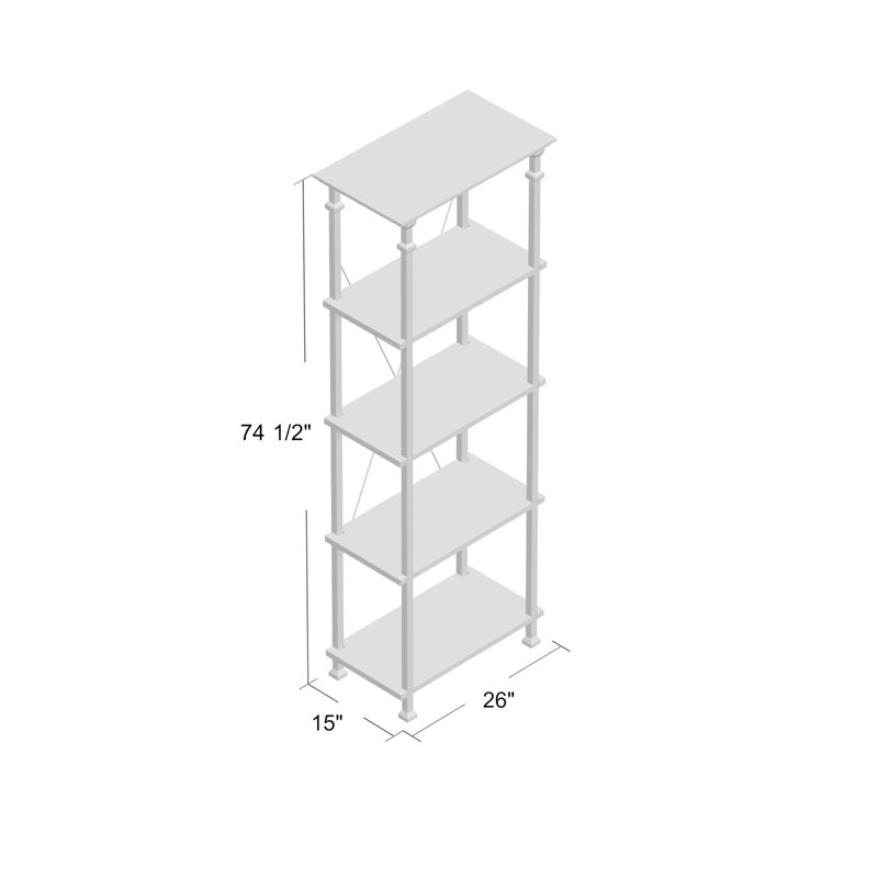 Mercury Row® Zona Bookcase & Reviews Wayfair